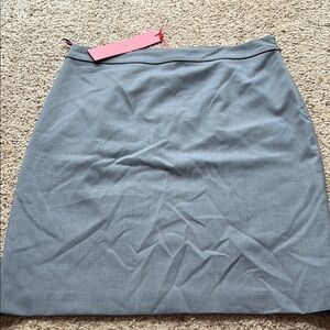 NWT Hugo Boss Gray wool blend Skirt size US 10